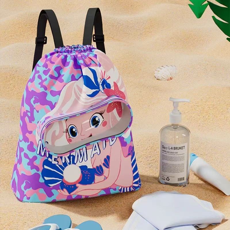Dry Bag Waterproof - Draagbare zwemtas voor kinderen, waterdichte rugzak