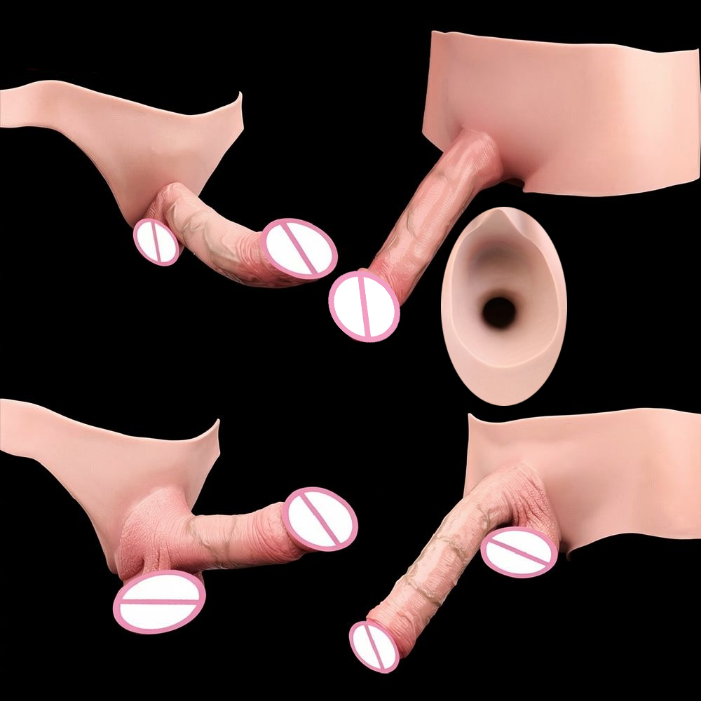 Wetsuit Men - FAAK Realistische holle dildo penishoes transparante