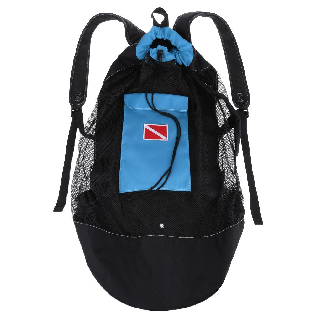 Snorkeling Gear - Duikrugzak van mesh, 80L grote capaciteit,
