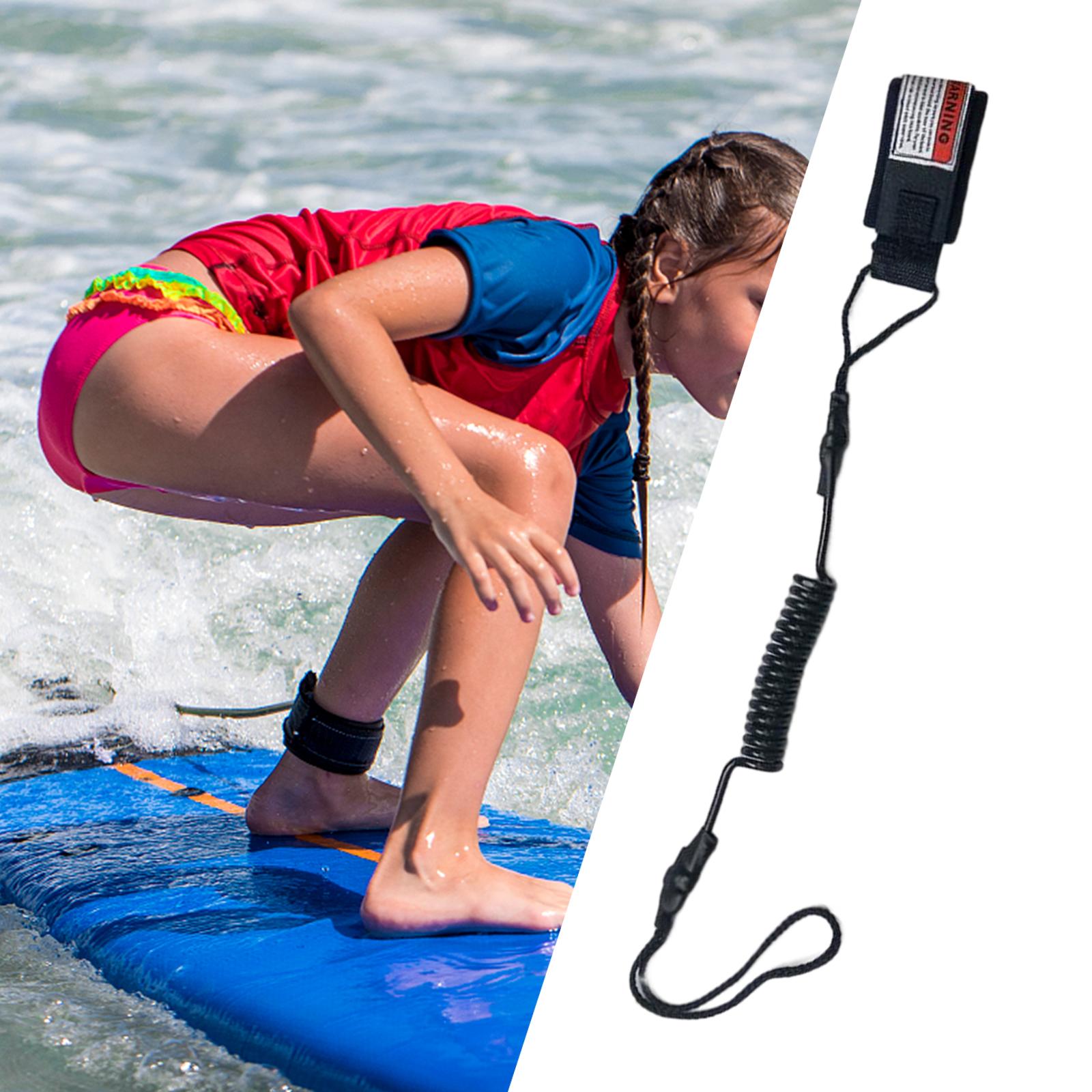 Surfboard Leash - Duurzame surfplank- en paddleboard-veiligheidssnoer, een spiraalvormig