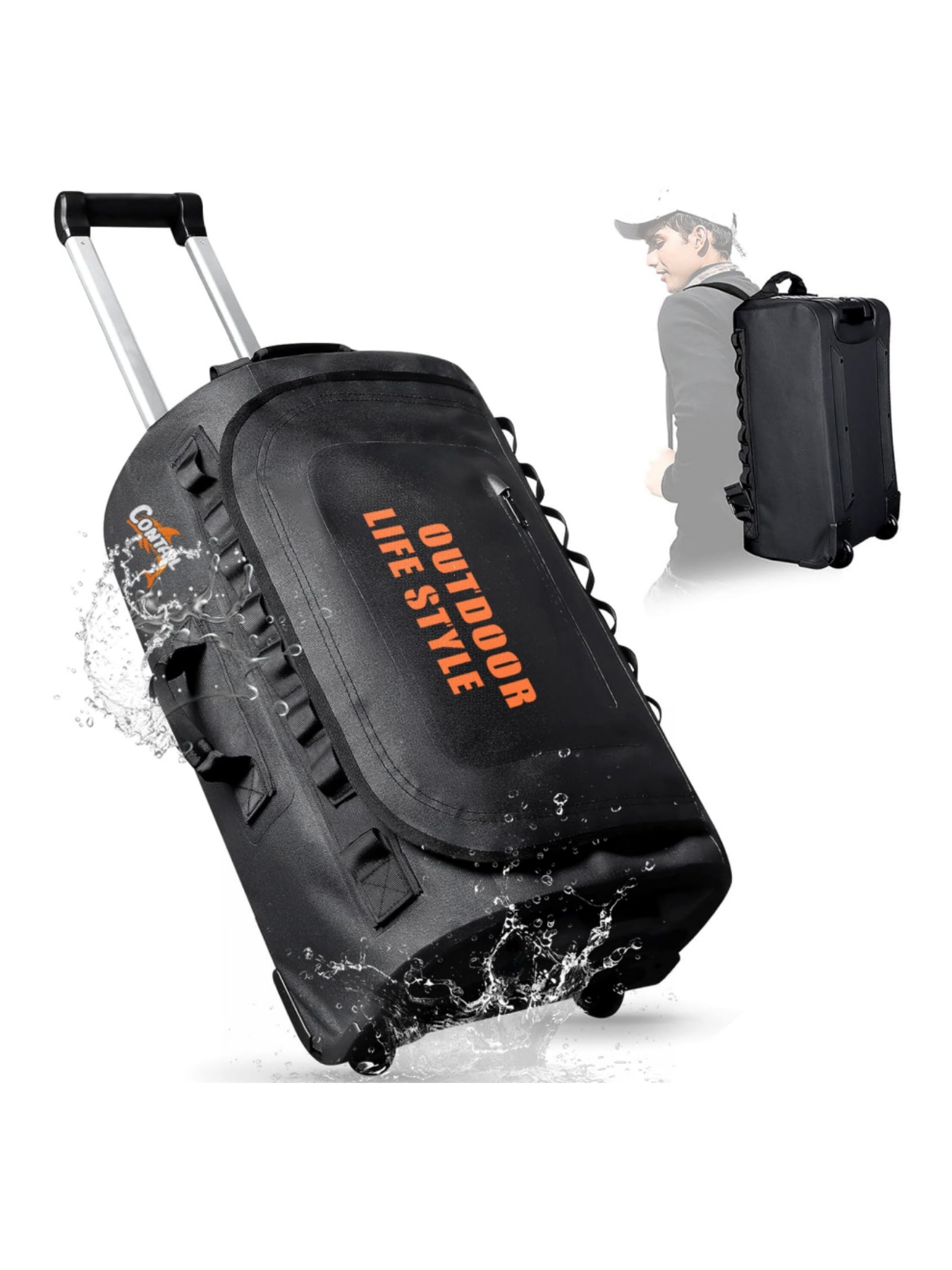 Duiktas met wielen, 48/95 lite - Snorkeling Gear recensie en prijs