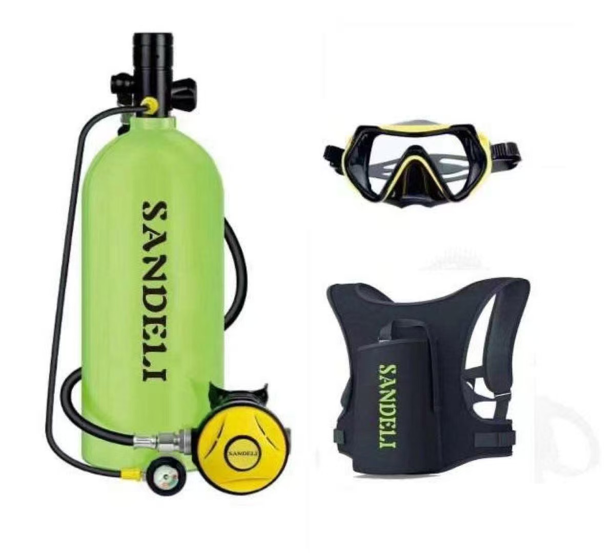 Fabrieksgemaakte 4-liter duikf - Diving Mask recensie en prijs